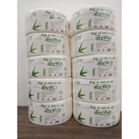 COMBO 10 cuộn Giấy vệ sinh Công Nghiệp cuộn lớn 600Gam