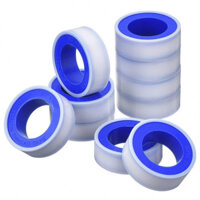 Combo 10 cuộn keo lụa vặn ren vòi nước, ren ống cao cấp Cao su non, băng tan
