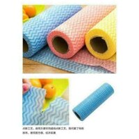 Combo 10 cuộn khăn vải không dệt - giao màu ngẫu nhiên