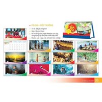 Combo 10 cuốn lịch để bàn 2020