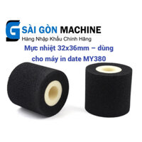 Combo 10 Cuộn Mực nhiệt 32mm – dùng cho máy in date MY380