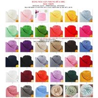 COMBO 10 CUỘN NHUNG ĐŨA TRƠN 100g + KIM MÓC