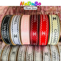 COMBO 10 CUỘN RUY BĂNG LỤA 2.5CM - CHANEL HaDuBo 055
