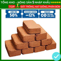 Combo 10 Đất Trồng Cây Viên Nén Xơ Dừa Hữu Cơ Tặng kèm 10 viên nén sơ dừa ươm hạt giống tiện lợi