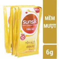 🌺🌺*Combo 10 Dây Dầu xả Sunsilk mềm mượt diệu kỳ 6g (dây 12 gói)