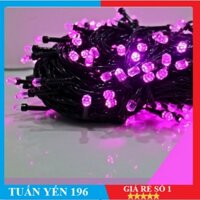 Combo 10 Dây đèn led chớp bóng lục giác  50m trang trí Giáng sinh, lễ tết