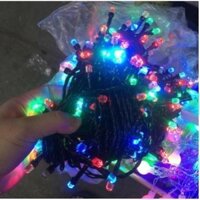 Combo 10 Dây đèn Led chớp 5m/10m  ( nháy ) trang trí Noel, (Điện ) trang trí cây cối nhà cửa