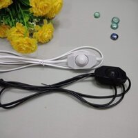 Combo 10 Dây điện chiết áp Dimer đèn dây tóc, phụ kiện thay thế cho đèn xông tinh dầu, có chui cắm - ThietBiDienThanhTam