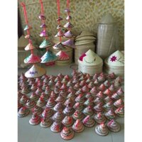 Combo 10 dây nón lá thêu mini trang trí