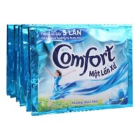 Combo 10 dây Nước xả vải Comfort 1 lần xả hương ban mai dây 10 gói x 21ml