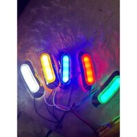 Combo 10 Đèn Led sườn xe tải. Led hông xe dài 9cm tay LNT.