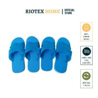 Combo 10 Đôi Dép Xốp Quai Ngang RIOTEX Cho Khách Sạn, Nhà Nghỉ, Bệnh Viện, Trường Học