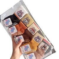 ￼COMBO 10 ĐÔI TẤT HÌNH CHỐNG TRƯỢT CHO BÉ 1-3 TUỔI