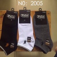 combo 10 đôi tất nam cổ ngắn polo