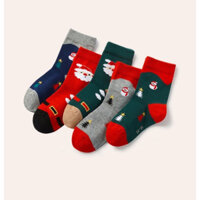 COMBO 10 ĐÔI TẤT NOEL CHO BÉ M92015