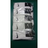 combo 10 đôi tất trắng Nike cổ cao cotton đẹp