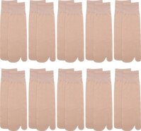 Combo 10 Đôi Vớ Da Nữ Xỏ Ngón - Mỏng, Dai, Mềm, Mịn, Co Giãn Tốt VD02