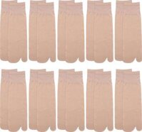 Combo 10 Đôi Vớ Da Nữ Xỏ Ngón - Mỏng, Dai, Mềm, Mịn, Co Giãn Tốt VD02