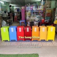 Combo 10 ghế nhựa lùn Super - Qui Phúc