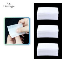 COMBO 10 - Giấy Lau Gel Nail Cứng Loại Xịn, Không Rụng Lông, Gói 500 Miếng - Dụng Cụ Làm Nail