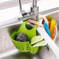 Combo 10 giỏ silicon treo lưới rửa bát [HD]