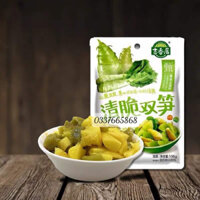 COMBO 10 GÓI 106gr MẦM MĂNG GIÒN MUỐI CHUA CAY ĂN LIỀN