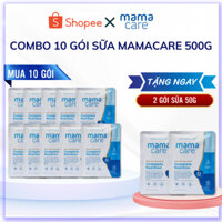 Combo 10 Gói 50g Sữa Canxi Cho Người Già Mama Care Tặng Kèm 2 Gói 50g Tiện Lợi, Sữa Bột Dinh Dưỡng Cho Người Già