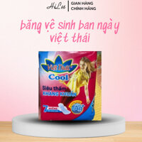 Combo 10 gói băng vệ sinh Việt Thái đỏ, băng the mát bạc hà siêu thấm