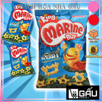Combo 10 Gói Bim bim Marine Boy vị tảo biển Nori gói 56g