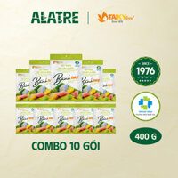 Combo 10 gói bột bánh da lợn lá dứa Tài Ký 400g