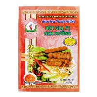 Combo 10 gói BỘT GIA VỊ NEM NƯỚNG KIM HƯNG GÓI 75G