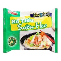 Combo 10 gói Hủ tiếu sườn heo Nhịp Sống gói 70g với hương vị sườn heo đậm đà