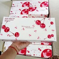 Combo 10 gói khăn giấy ăn rút lụa  280 tờ siêu dai mềm mịn