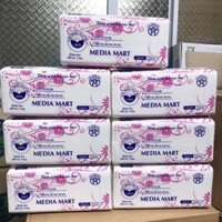 COMBO 10 GÓI KHĂN GIẤY RÚT 3 LỚP MEDIA MART 300 TỜ 250G/GÓI