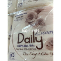 Combo 10 gói khăn giấy rút daily, khăn giấy rút bỏ hộp dùng trong các quán ăn Khăn Giấy Rút Daily