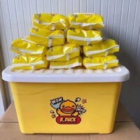 Combo 10 gói khăn giấy ướt có thùng nắp nhựa