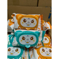 COMBO 10 GÓI KHĂN ƯỚT BABY 3T KHÔNG MÙI VẢI KHỔ LỚN- TẶNG 10 KHẨU TRANG