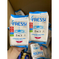 Combo 10 gói Khăn ướt chăm sóc da Fressi Care Face gói 20 miếng/gói