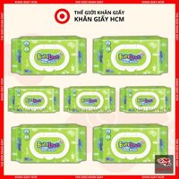 Combo 10 Gói - Khăn Ướt Em Bé BABY LOVE 80 Tờ Chính Hãng Unicharm - Bobby