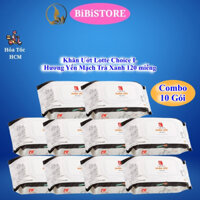 (Combo 10 Gói) Khăn Ướt LOTTE Choice L Gói 120 Miếng (Bibistore HCM)