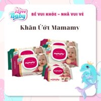 (COMBO 10 GÓI) Khăn Ướt Mamamy 100 Tờ (Có Mùi, Không Mùi)