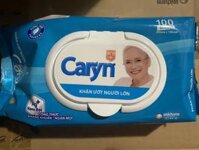 COMBO 10 GÓI KHĂN ƯỚT NGƯỜI LỚN CARYN 100 MIẾNG