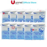 Combo 10 Gói Khăn Vải Khô Đa Năng Mama 300g (240 tờ/túi) - (Kích Thước 15x18cm)