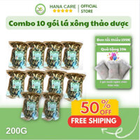 COMBO 10 GÓI LÁ XÔNG THẢO DƯỢC XÔNG TẮM CHO MẸ SAU SINH, XÔNG GIẢI CẢM .