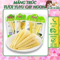 COMBO 10 Gói Măng Trúc Chua Cay Yuyu giòn thơm ngon 110gr - Ăn Vặt Bé Nấm