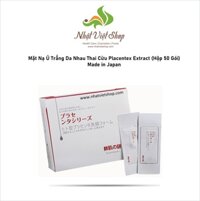 Combo 10 Gói Mặt Nạ Nhau Thai Cừu Ủ Trắng Da Rwine Beauty Placenta Face Cleanser