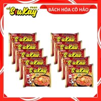 COMBO 10 GÓI MÌ HƯƠNG VỊ BÒ INSTANT NOODLES WITH BEEF FLAVORED SIUKAY ACECOOK