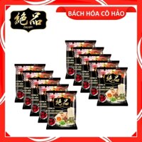 COMBO 10 GÓI MÌ HƯƠNG VỊ THỊT HẦM TONKOTSU STEWED PORK FLAVOUR ZEPPIN ACECOOK