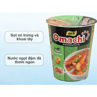 combo 10 gói Mì khoai tây Omachi tôm chua cay Thái tô 91g