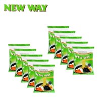 COMBO 10 GÓI MÌ KHÔNG CHIÊN VỊ RONG BIỂN WAKAME SEAWEED NOODLE NEW WAY